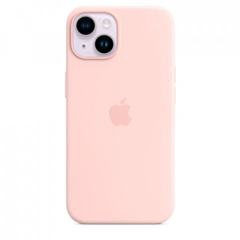 Чехол LUX Silicone Case на iPhone 14 Chalk Pink without MagSafe